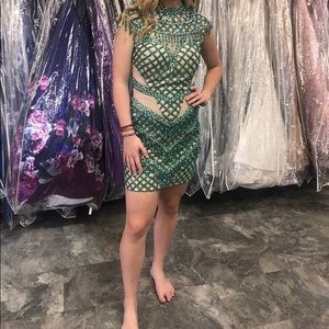 Angela and Allison Homecoming/prom dress